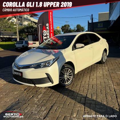 TOYOTA COROLLA 1.8 GLI UPPER 16V FLEX 4P AUTOMÁTICO